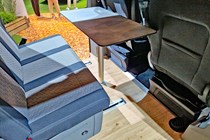 New Ford Transit Custom Nugget at the 2023 Dusseldorf Caravan Salon - grey, table