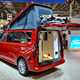 New Ford Transit Custom Nugget at the 2023 Dusseldorf Caravan Salon - red, rear