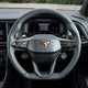 Cupra Ateca review - interior, steering wheel, digital dials