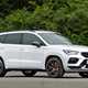Cupra Ateca review - facelift, front view, white