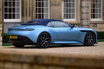 Aston Martin DB12 Volante static roof up