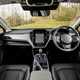Subaru Crosstrek review (2024): dashboard and infotainment system, black upholstery