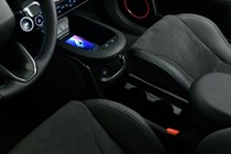 Hyundai Ioniq 5 N (2024) review: centre console, black upholstery