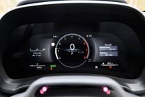 Lexus LBX digital instrument cluster