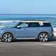 MINI Countryman Electric review - SE ALL4, side, blue, driving