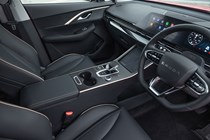 Omoda 5 review - interior, steering wheel, centre console, gear selector