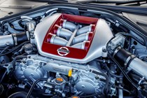 Nissan 2016 GT-R Engine bay