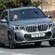 BMW X1: safest cars in the UK 2023, front three quarter cornering, silver paint