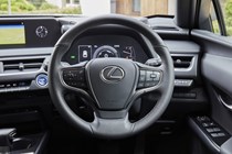 Lexus UX review - Premium Sport Edition, steering wheel