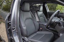 Lexus UX review - Premium Sport Edition, front seats