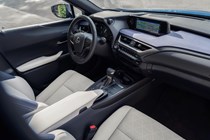 Lexus UX SUV dashboard