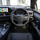Lexus UX300h (2024) driver's seat view