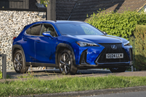 Lexus UX300h (2024) front three quarters static