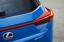 Lexus UX rear light detail
