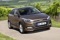 Hyundai i20 Hatchback (2015-) - German lhd model - Driving/action, front three-quarters