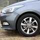 Hyundai i20 Hatchback (2015-) - Left-hand front wheel, tyre and wheel arch