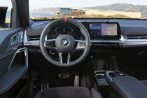 BMW X2 review, M35i, interior, dashboard, steering wheel