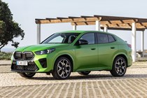 BMW X2 review, M35i, green, front