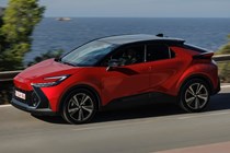 Toyota C-HR front driving