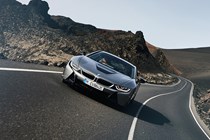 2019 BMW i8 driving