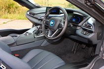 2014 BMW i8 interior