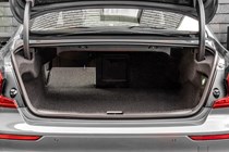 Volvo S60 boot with split-folding rear seats 2019