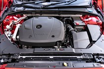 Volvo S60 Saloon (2019-) - UK rhd In red engine bay compartment