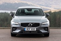 Volvo S60 Saloon (2019-) - T5 R-Design UK rhd model front grille and number plate