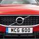 Volvo S60 Saloon (2019-) - T5 R-Design UK rhd model in red front grille and number plate