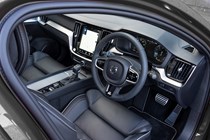 Volvo S60 Saloon (2019-) - T5 R-Design UK rhd model in grey drivers seat