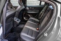 Volvo S60 Saloon (2019-) - T5 R-Design UK rhd model in grey rear passengers seat