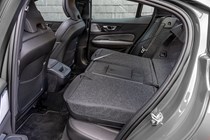 Volvo S60 Saloon (2019-) - T5 R-Design UK rhd model in grey rear passengers seat down