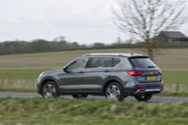 SEAT Tarraco review, rear, driving, Bauer exclusive image