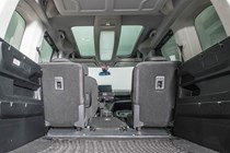 Vauxhall Combo Life split rear seats and roof storage