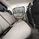 Suzuki Swift interior, rear seats, grey upholstery