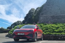 BYD Atto 3 long term at Dartmouth Castle