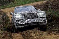 Rolls Royce Cullinan Driving