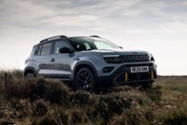 Jeep Avenger 4xe static off-road