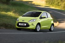 Ford Ka Mk2 used review and buying guide: 2009 Ford Ka, green, driving