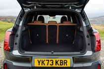 MINI Countryman (2024) review: boot space, rear seats up