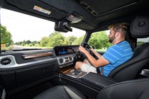 Mercedes G-Class (2024) interior driving