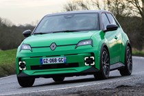 Renault 5 E-Tech (2024) review: front cornering