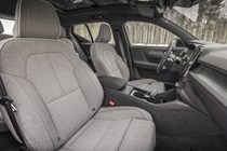 Volvo EX40 front seats