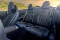 Mercedes CLE Cabriolet rear seats