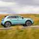 Fiat 600 Hybrid review - driver's side, blue, driving