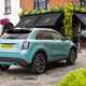 Fiat 600 Hybrid review - rear, blue