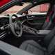 Porsche Panamera GTS: dashboard and interior, black upholstery