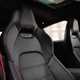 Porsche Panamera GTS: front seats, black upholstery