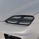 Porsche Macan (2024) review: LED headlight detail, silver paint