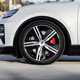 Porsche Macan (2024) review: alloy wheel detail, silver paint